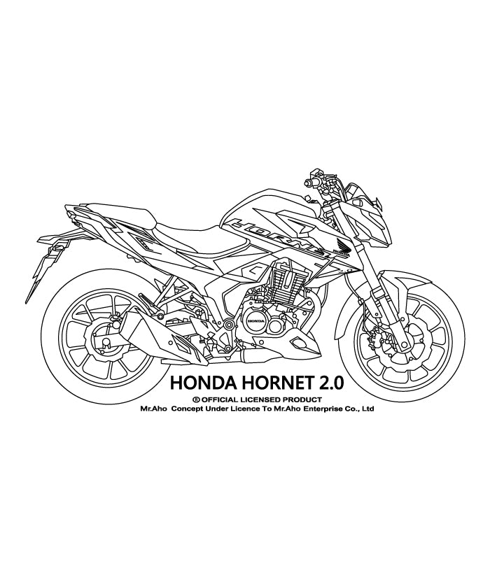 i-200-HONDA HORNET 2.0 motorcycle