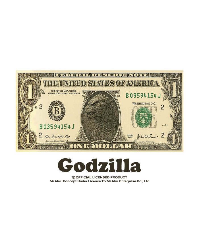 n-23-Godzilla 1 dollar bill