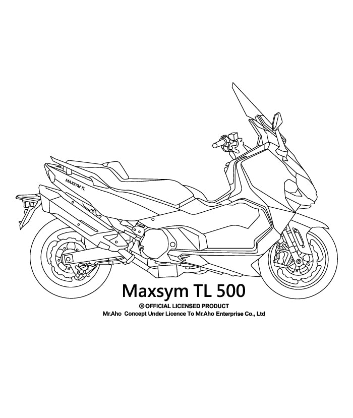 i-87-SYM Maxsym TL 500 摩托車