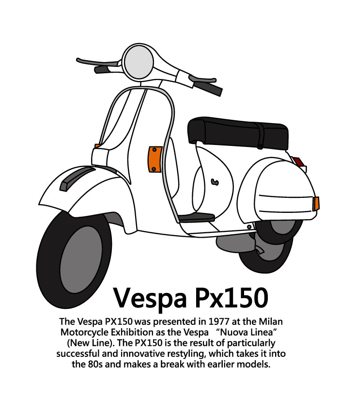 i-96-Vespa Px150 摩托車