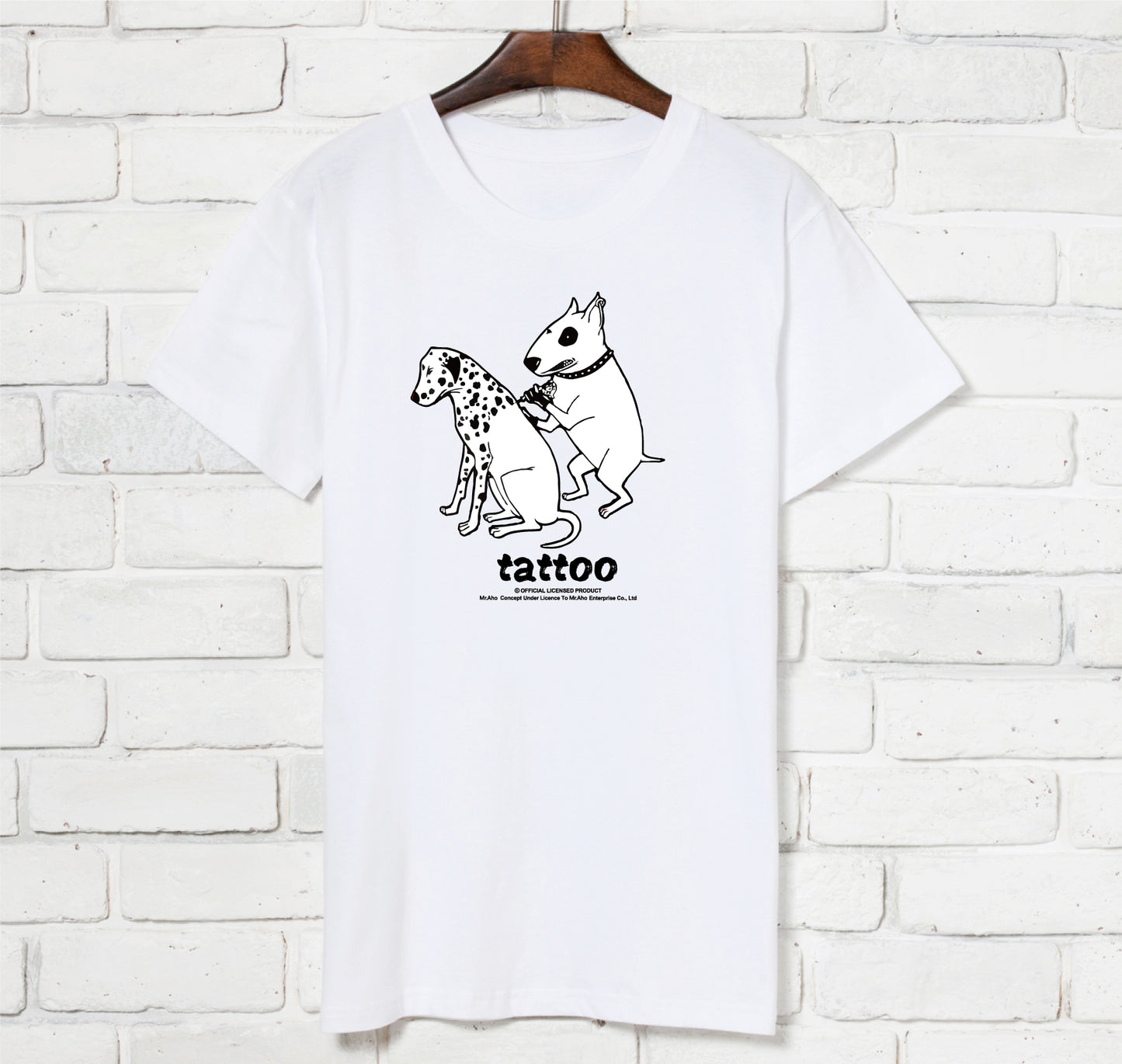 f-254-Dalmatian Dog Tattoo