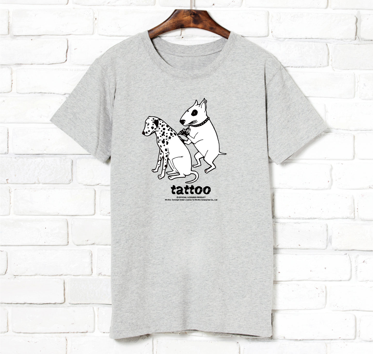 f-254-Dalmatian Dog Tattoo