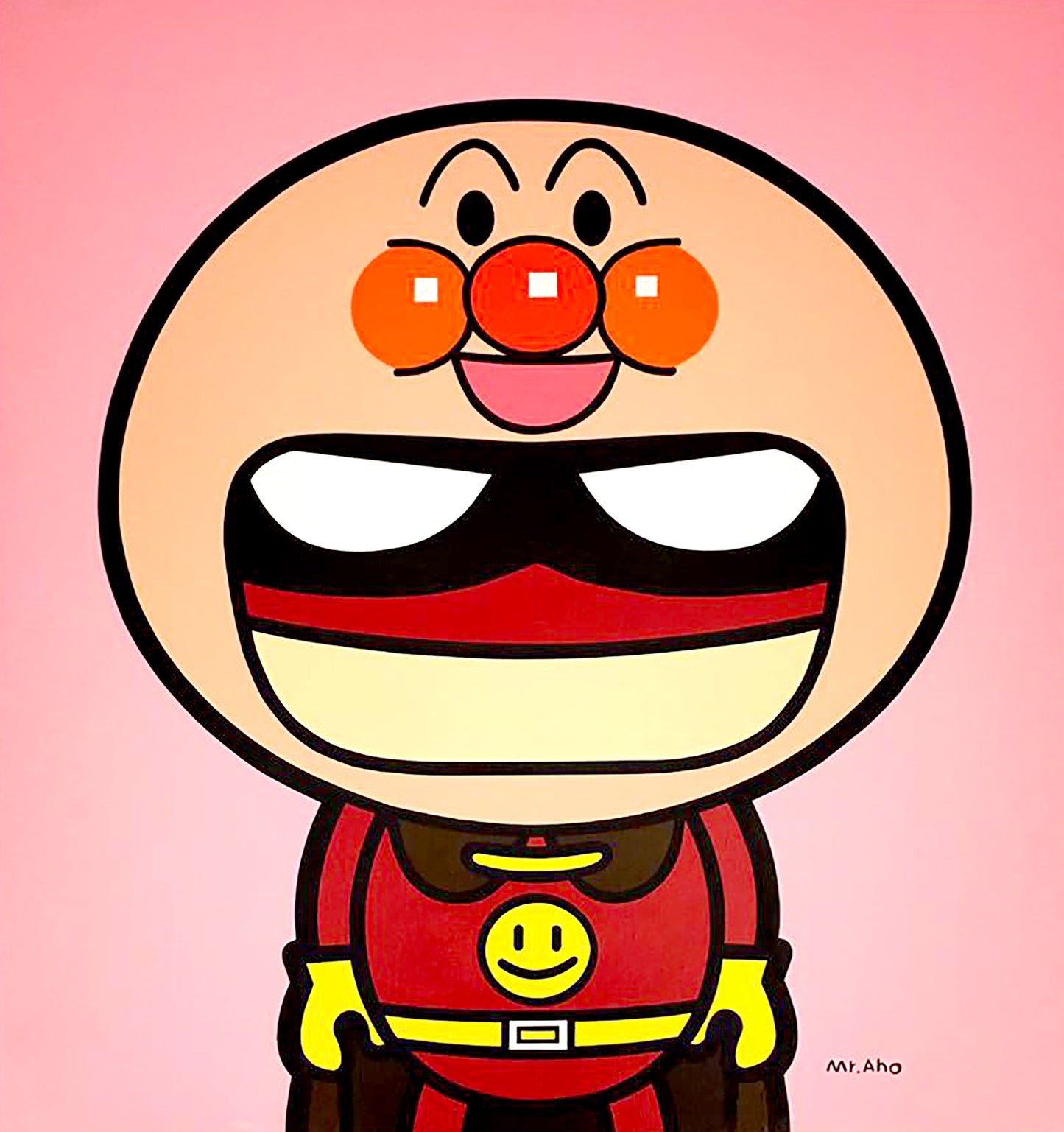 s-01-壓克力畫 -15-麵包超人