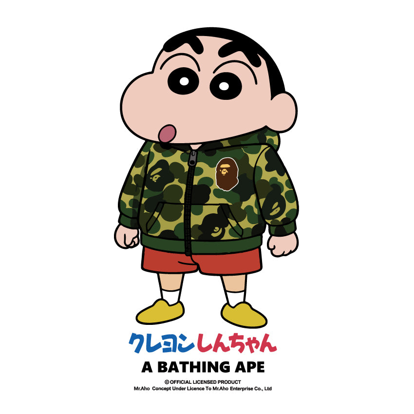 f-430-BAPE Crayon Shin-chan-T-shirt-short sleeve