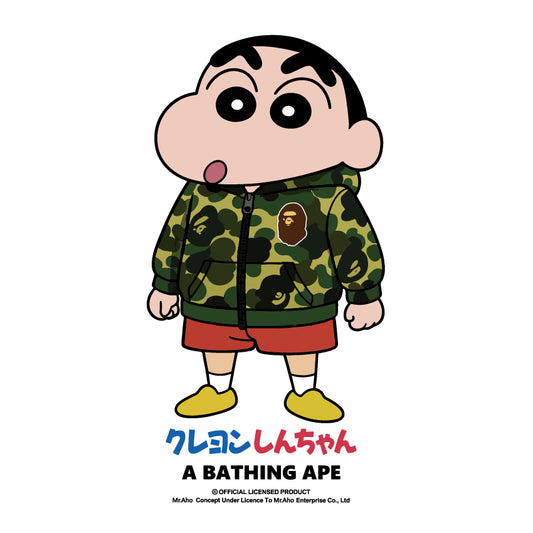 f-430-BAPE Crayon Shin-chan-T-shirt-short sleeve