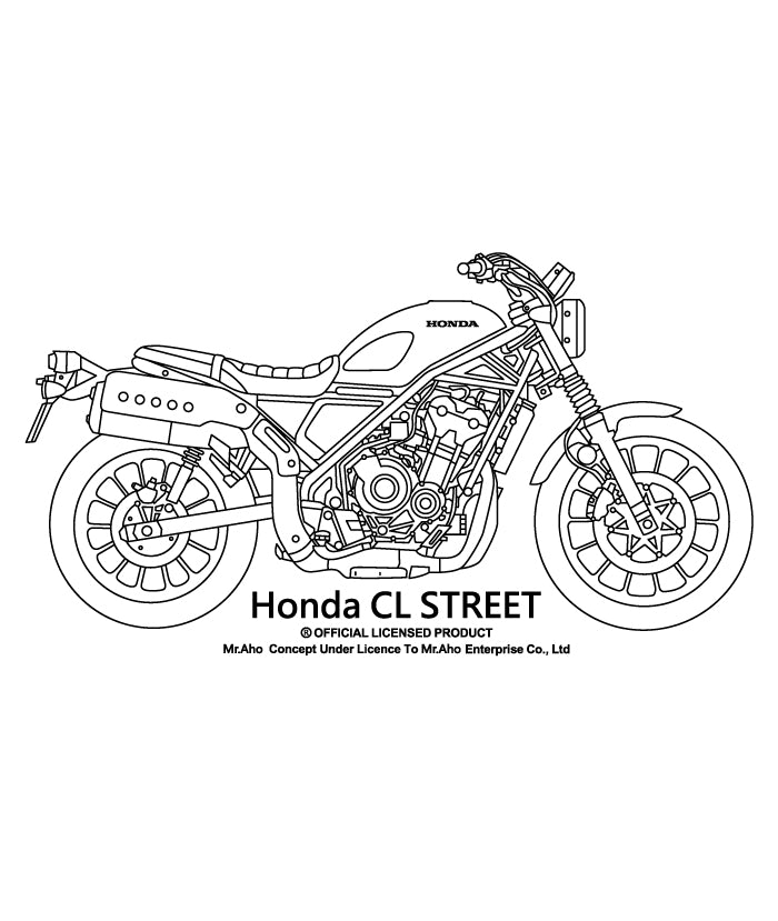 i-187-HONDA CL STREET motorcycle