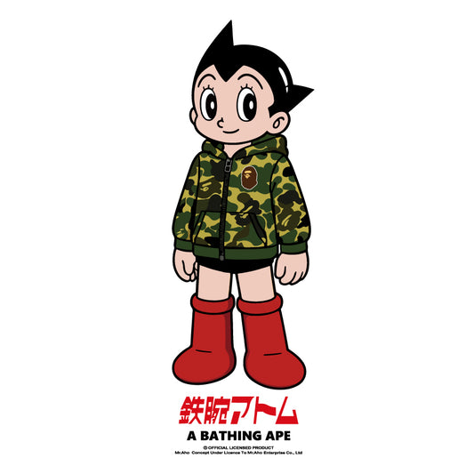 f-429-BAPE Atom Boy-T-shirt-short sleeve