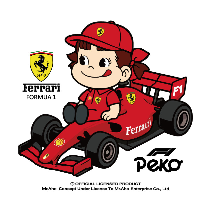 f-437-法拉利F1不二家-T恤-短袖