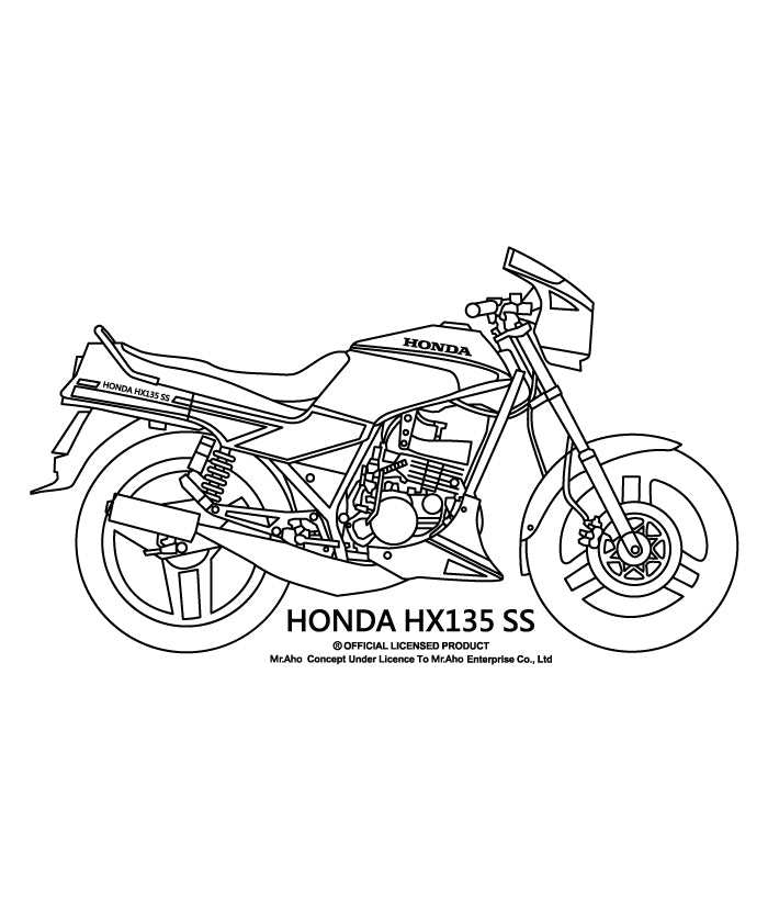 I-179-HONDA HX135 SS motorcycle