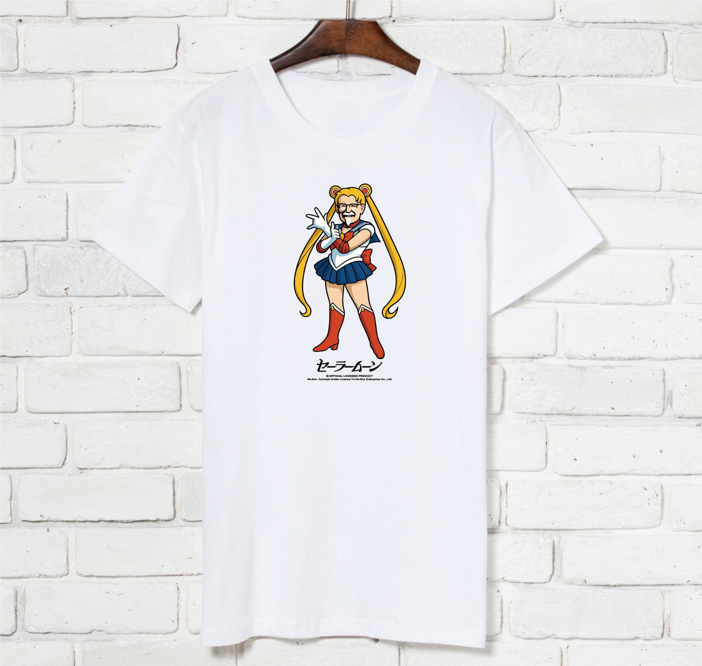 f-433-美少女爺爺-T恤-短袖