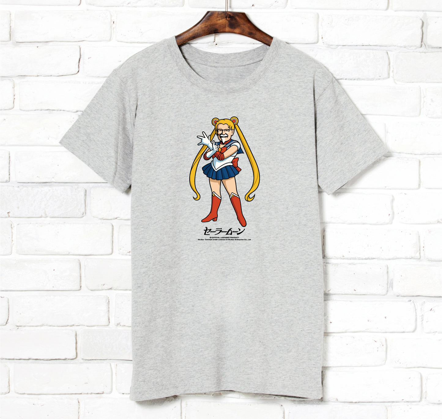 f-433-美少女爺爺-T恤-短袖