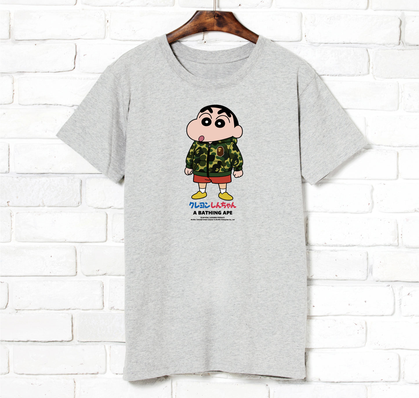 f-430-BAPE Crayon Shin-chan-T-shirt-short sleeve