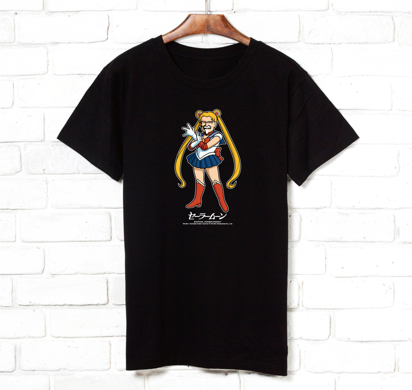 f-433-美少女爺爺-T恤-短袖